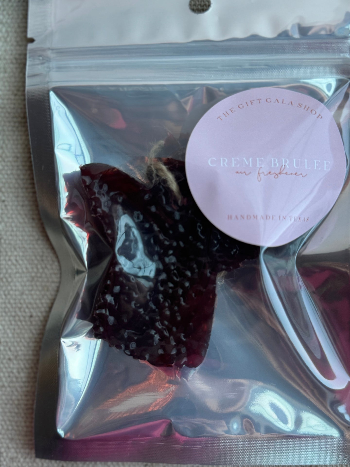 Crème Brûlée Car Freshies | Air Freshener | Christmas Car Freshener The Gift Gala Shop Candle Co.